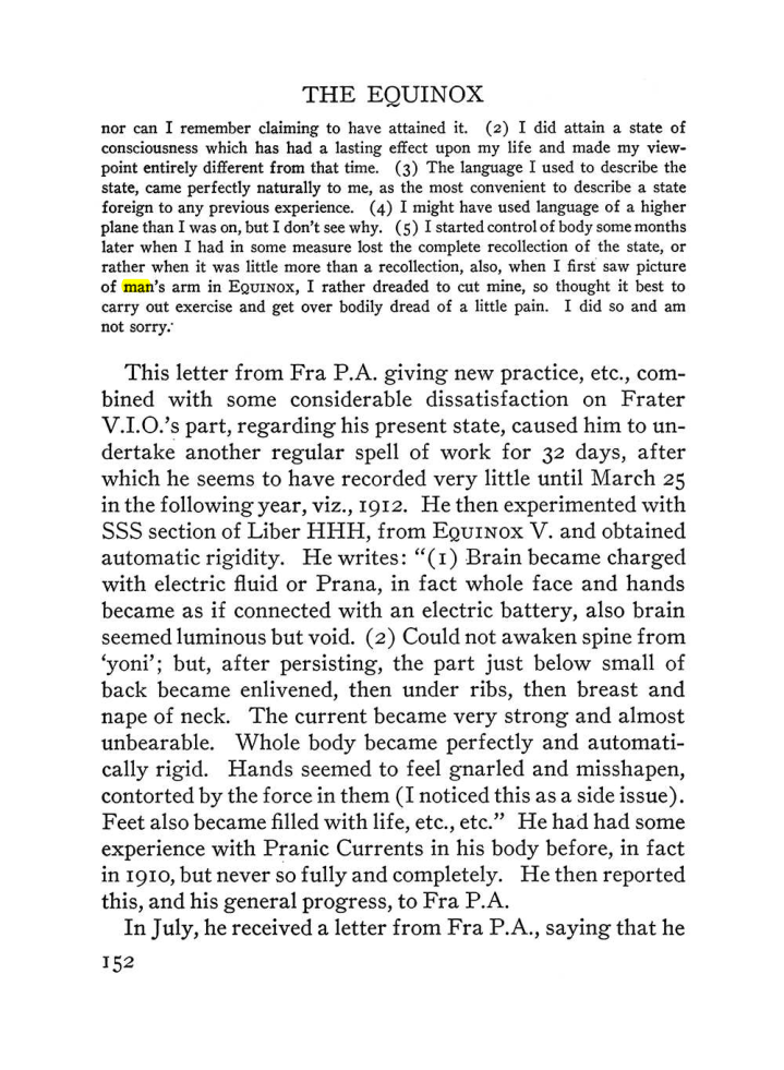 Original scan of The Equinox (Volume III, Number I), PDF page 160