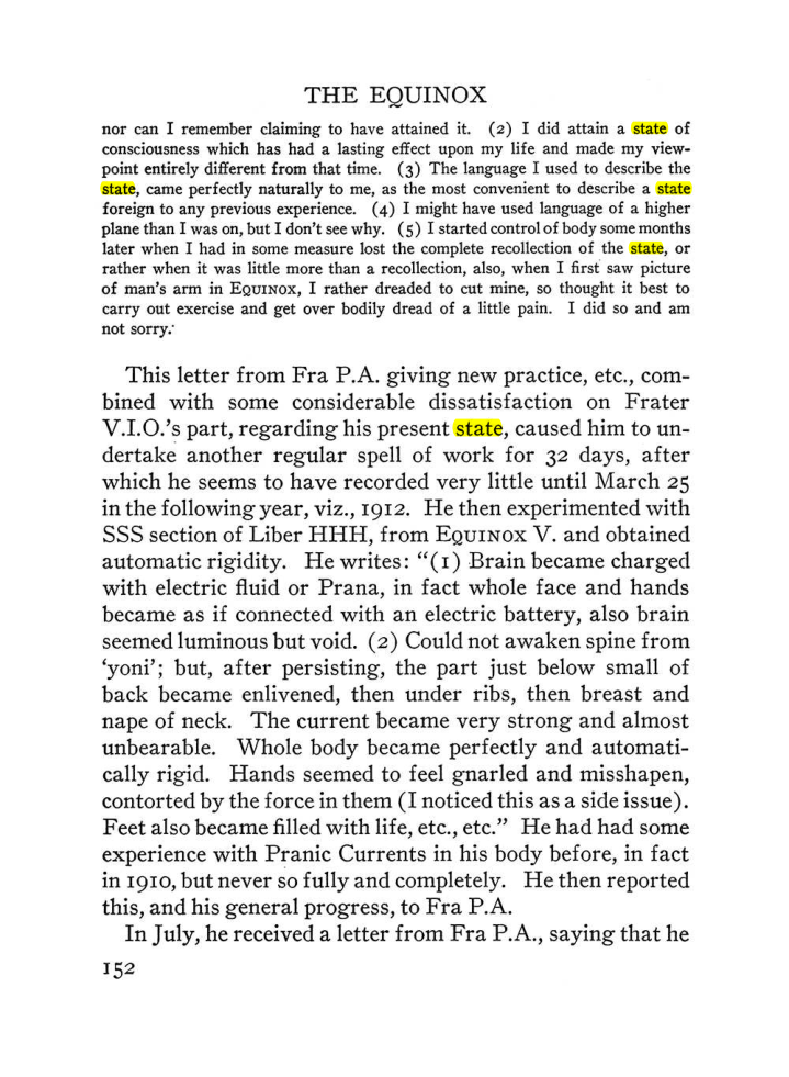 Original scan of The Equinox (Volume III, Number I), PDF page 160