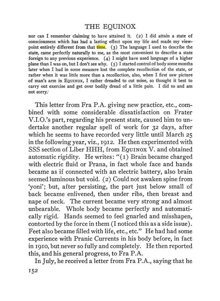 Original scan of The Equinox (Volume III, Number I), PDF page 160
