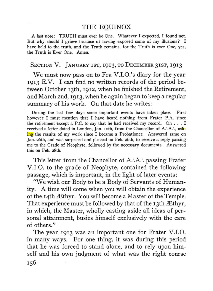 Original scan of The Equinox (Volume III, Number I), PDF page 164