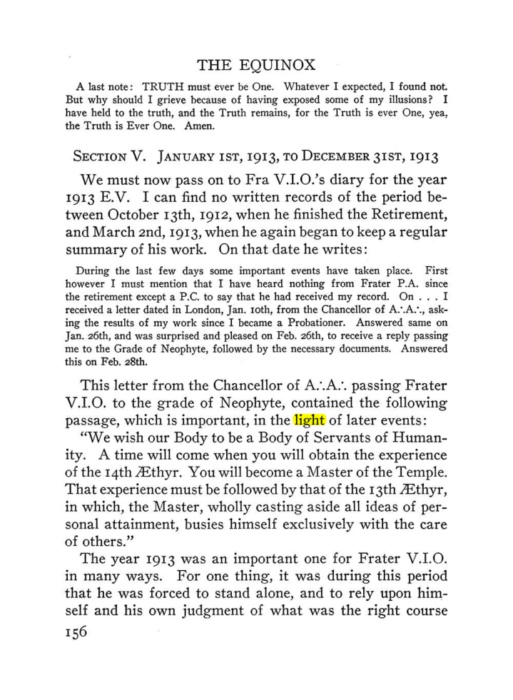 Original scan of The Equinox (Volume III, Number I), PDF page 164