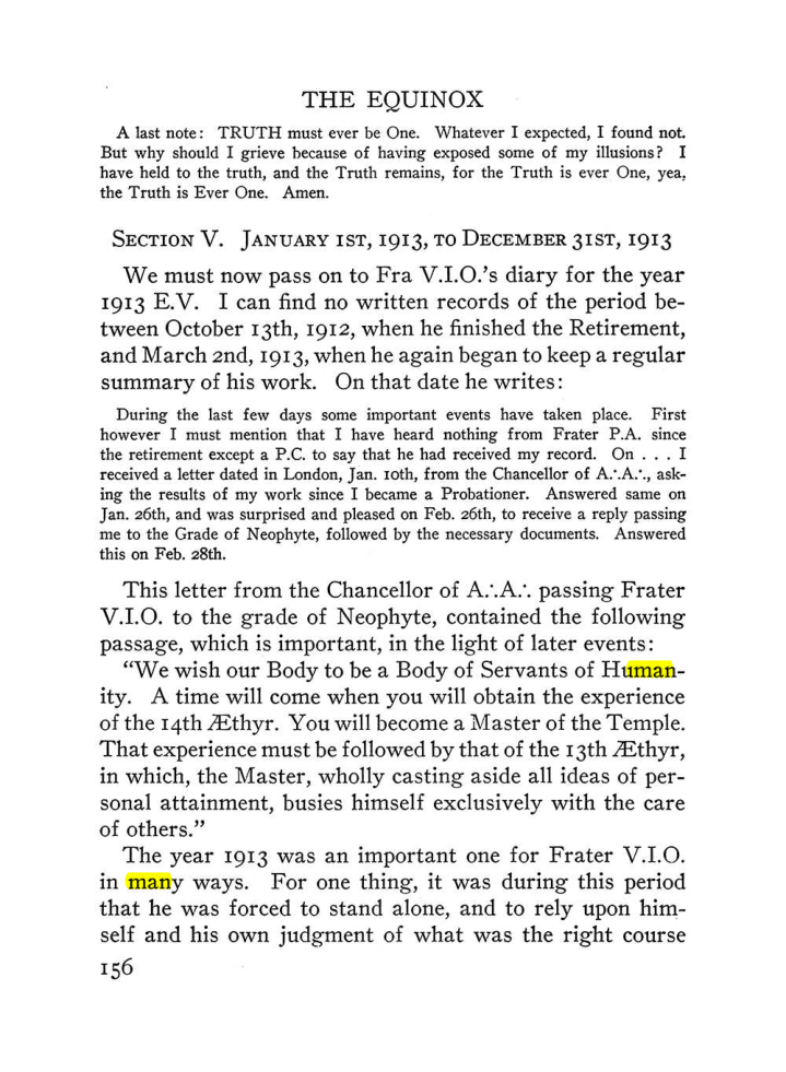 Original scan of The Equinox (Volume III, Number I), PDF page 164
