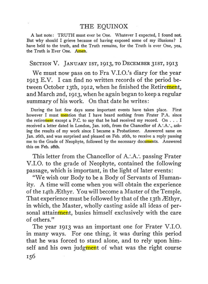 Original scan of The Equinox (Volume III, Number I), PDF page 164