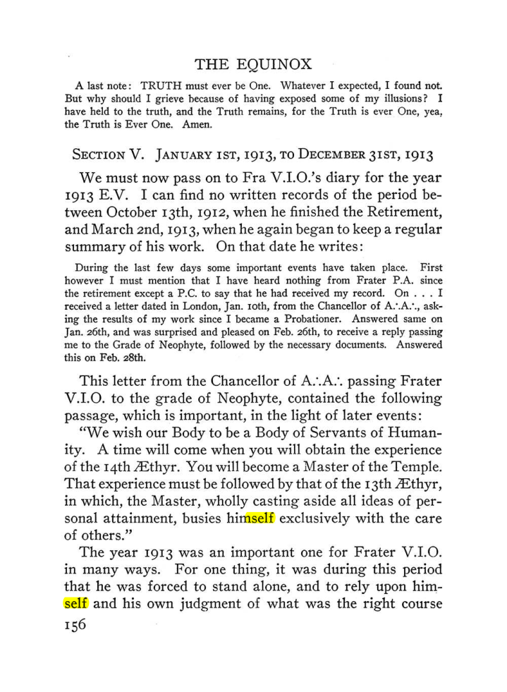 Original scan of The Equinox (Volume III, Number I), PDF page 164
