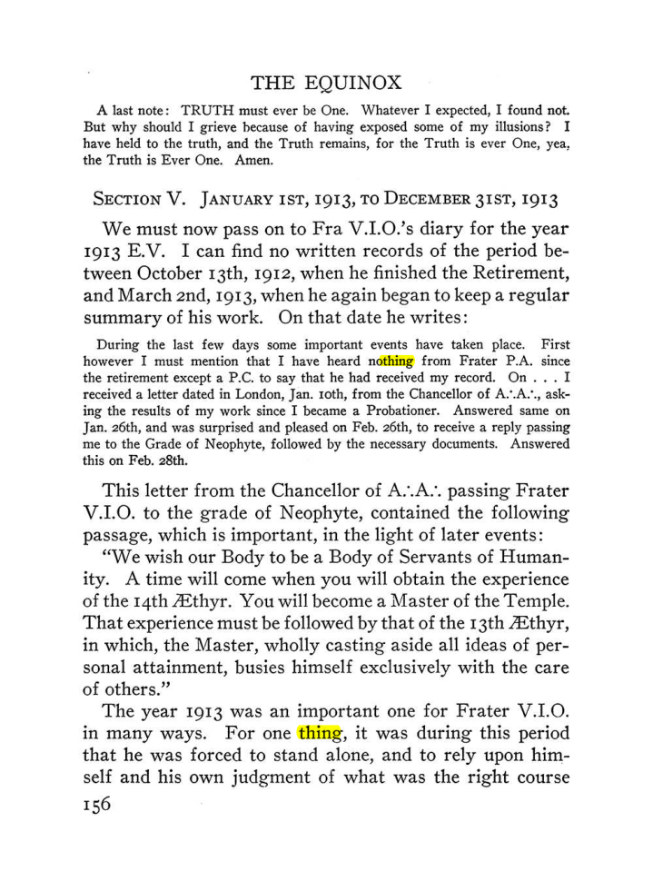 Original scan of The Equinox (Volume III, Number I), PDF page 164