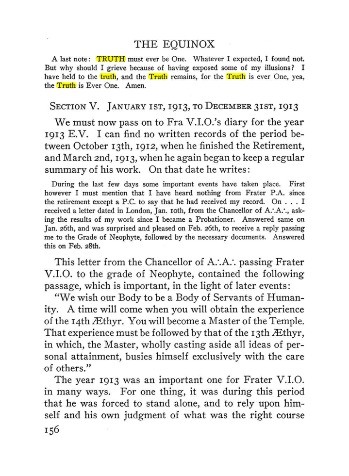 Original scan of The Equinox (Volume III, Number I), PDF page 164