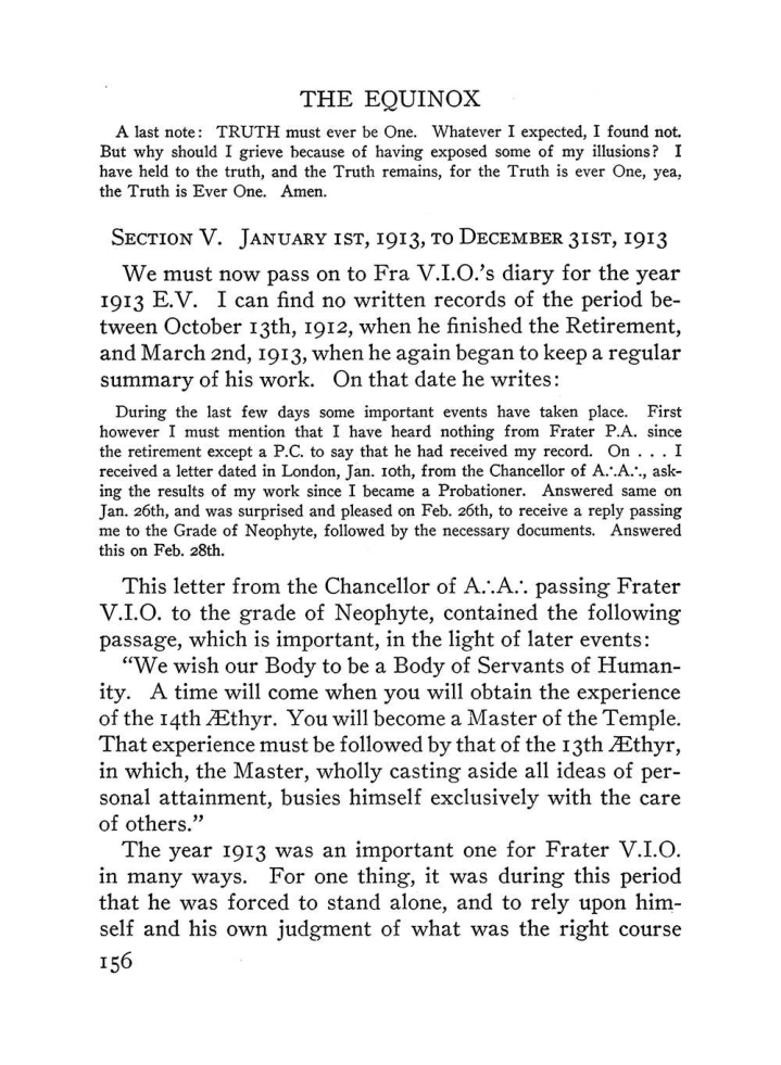Original scan of The Equinox (Volume III, Number I), PDF page 164