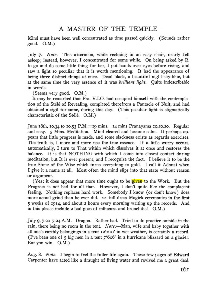 Original scan of The Equinox (Volume III, Number I), PDF page 169