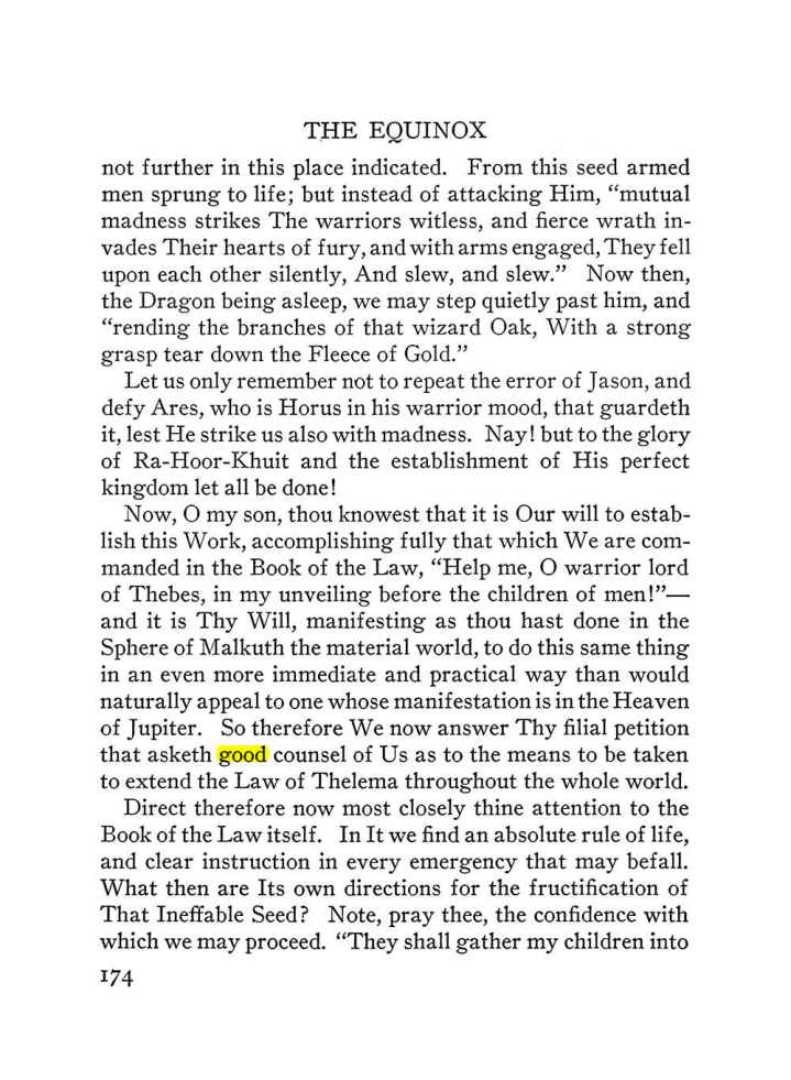 Original scan of The Equinox (Volume III, Number I), PDF page 186