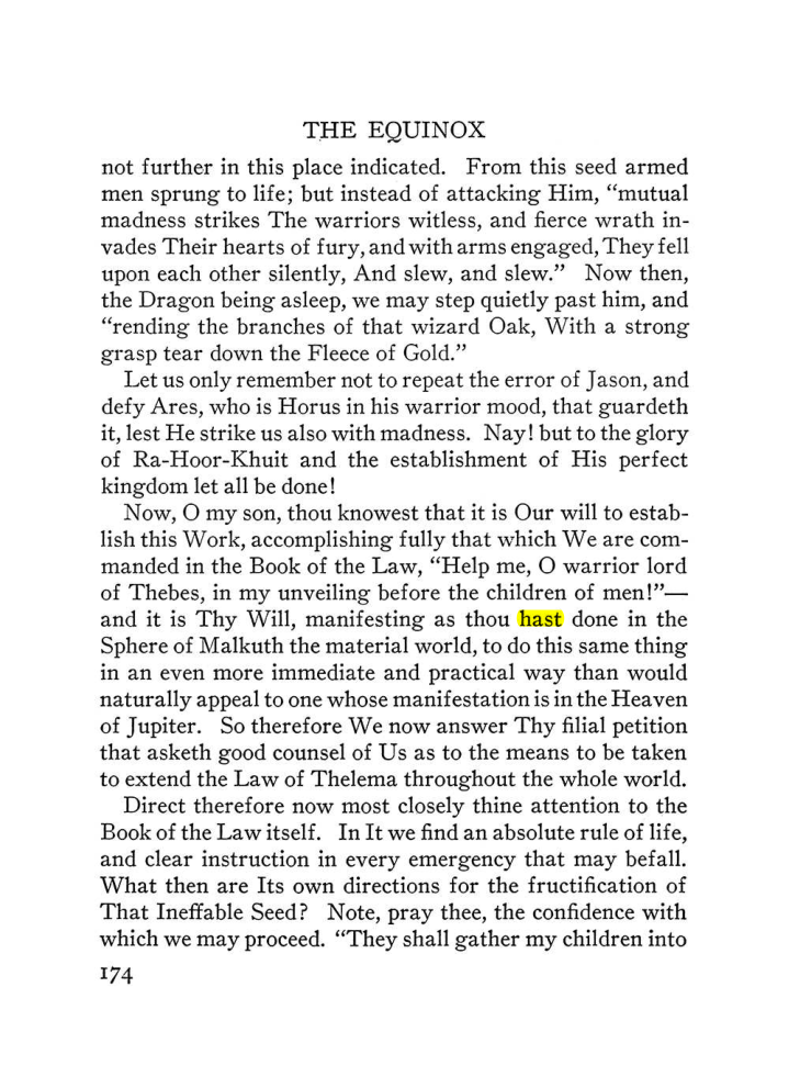 Original scan of The Equinox (Volume III, Number I), PDF page 186