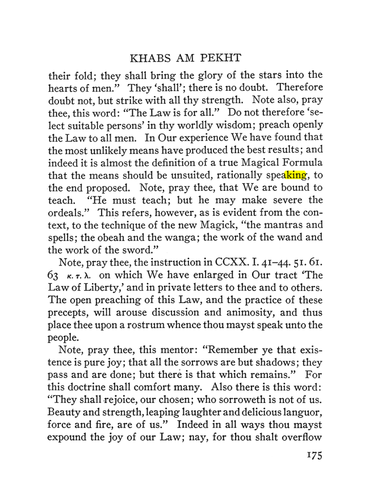 Original scan of The Equinox (Volume III, Number I), PDF page 187
