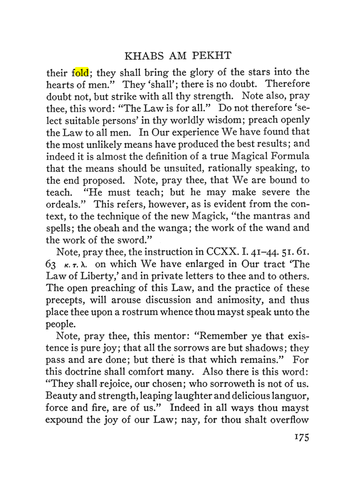 Original scan of The Equinox (Volume III, Number I), PDF page 187