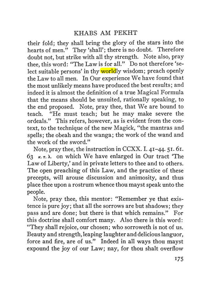 Original scan of The Equinox (Volume III, Number I), PDF page 187