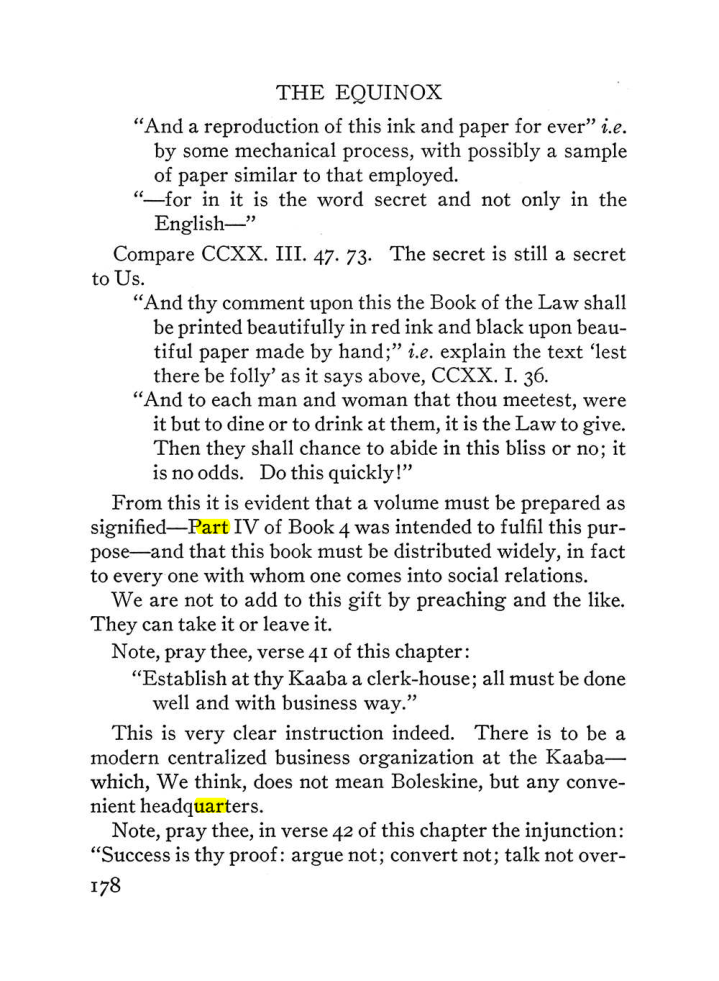Original scan of The Equinox (Volume III, Number I), PDF page 190