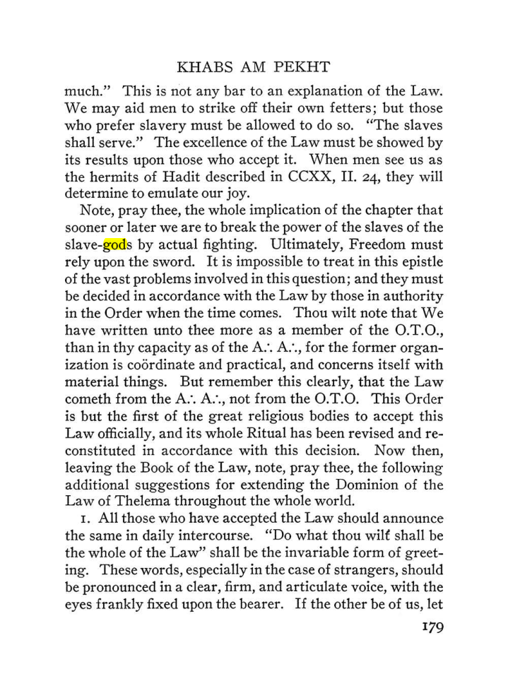 Original scan of The Equinox (Volume III, Number I), PDF page 191