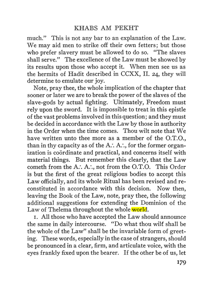 Original scan of The Equinox (Volume III, Number I), PDF page 191
