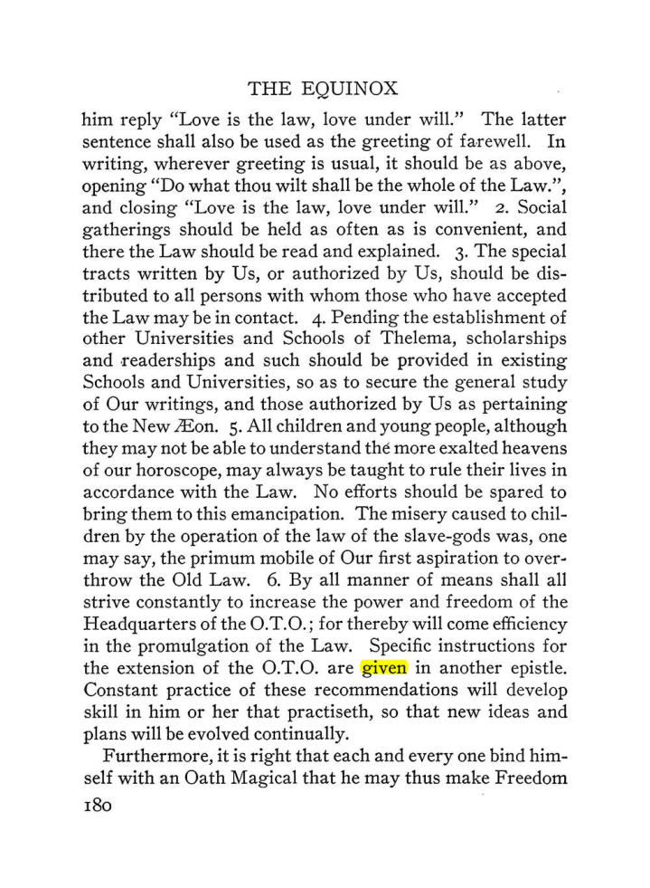 Original scan of The Equinox (Volume III, Number I), PDF page 192
