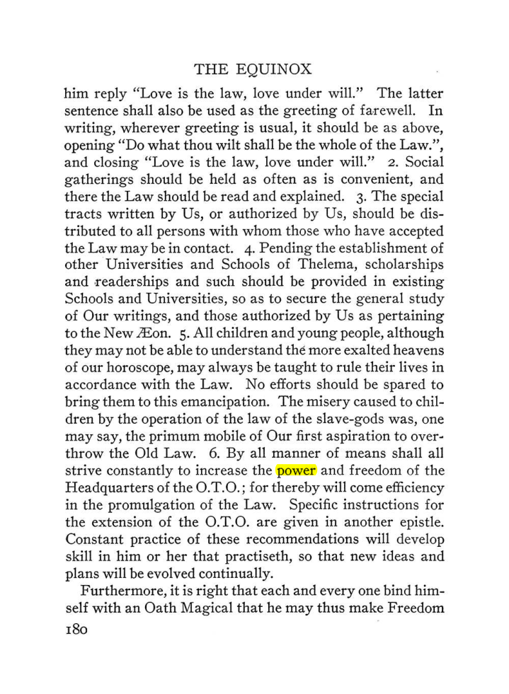 Original scan of The Equinox (Volume III, Number I), PDF page 192