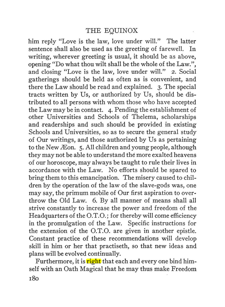 Original scan of The Equinox (Volume III, Number I), PDF page 192