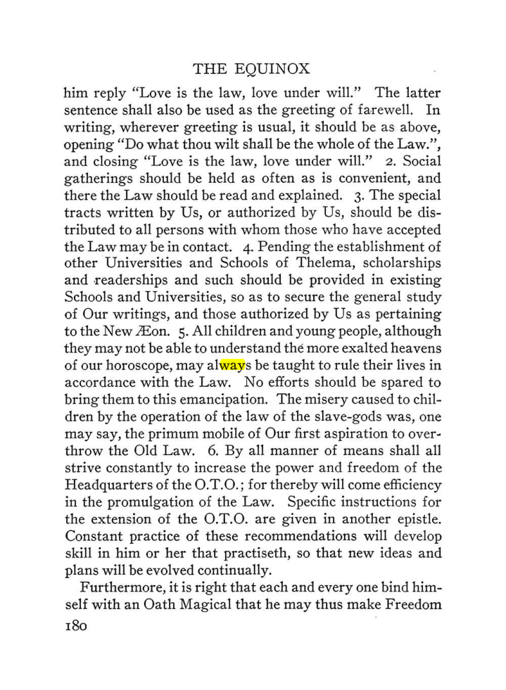 Original scan of The Equinox (Volume III, Number I), PDF page 192