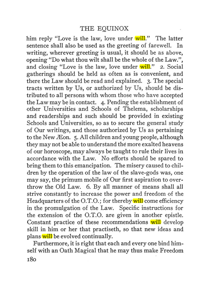 Original scan of The Equinox (Volume III, Number I), PDF page 192