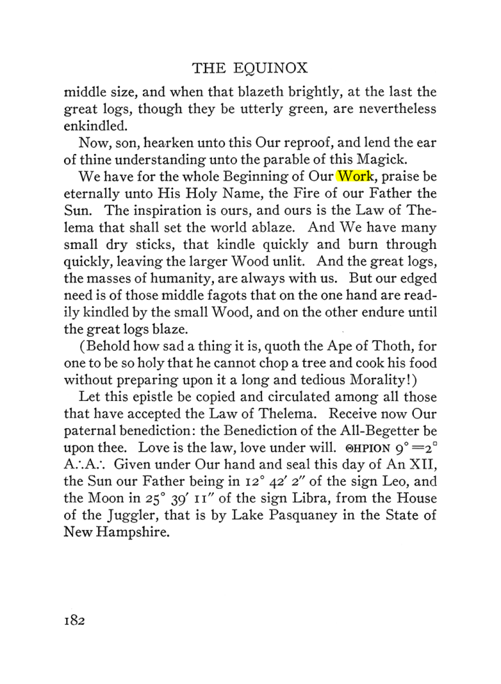 Original scan of The Equinox (Volume III, Number I), PDF page 194