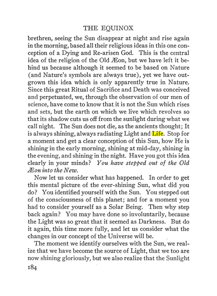 Original scan of The Equinox (Volume III, Number I), PDF page 196