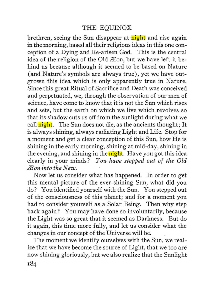 Original scan of The Equinox (Volume III, Number I), PDF page 196