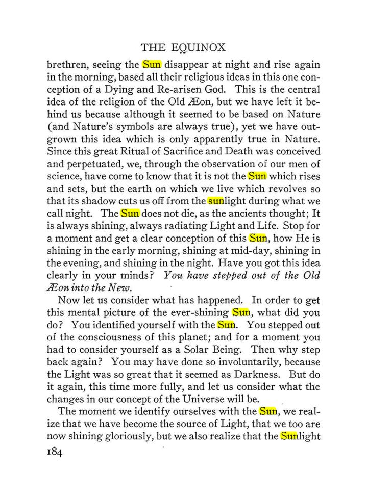 Original scan of The Equinox (Volume III, Number I), PDF page 196