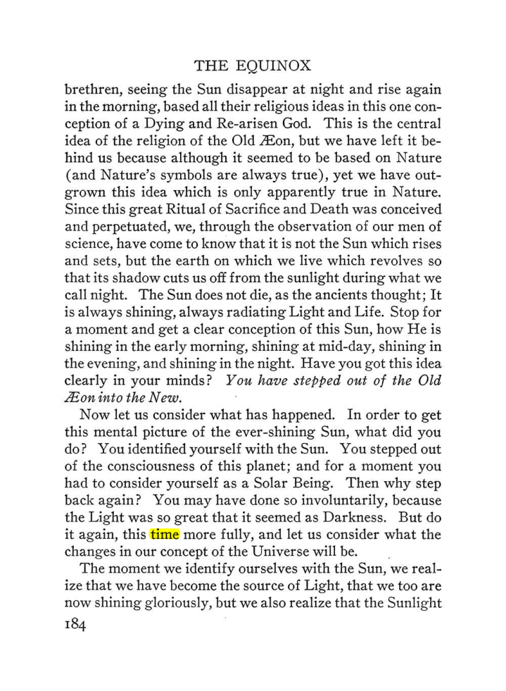 Original scan of The Equinox (Volume III, Number I), PDF page 196