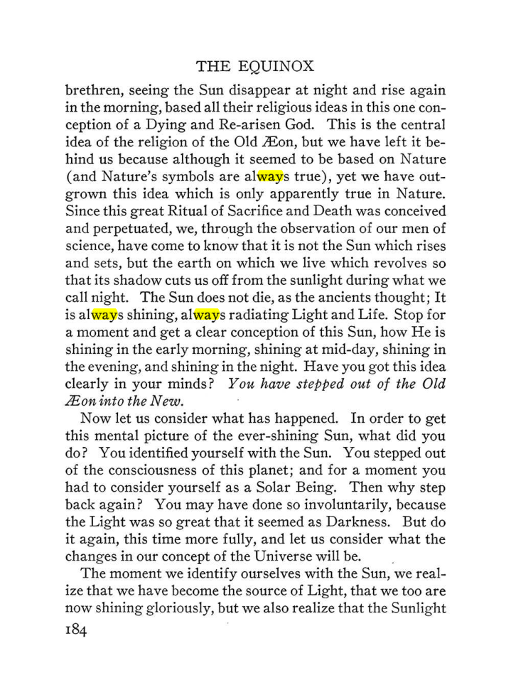 Original scan of The Equinox (Volume III, Number I), PDF page 196