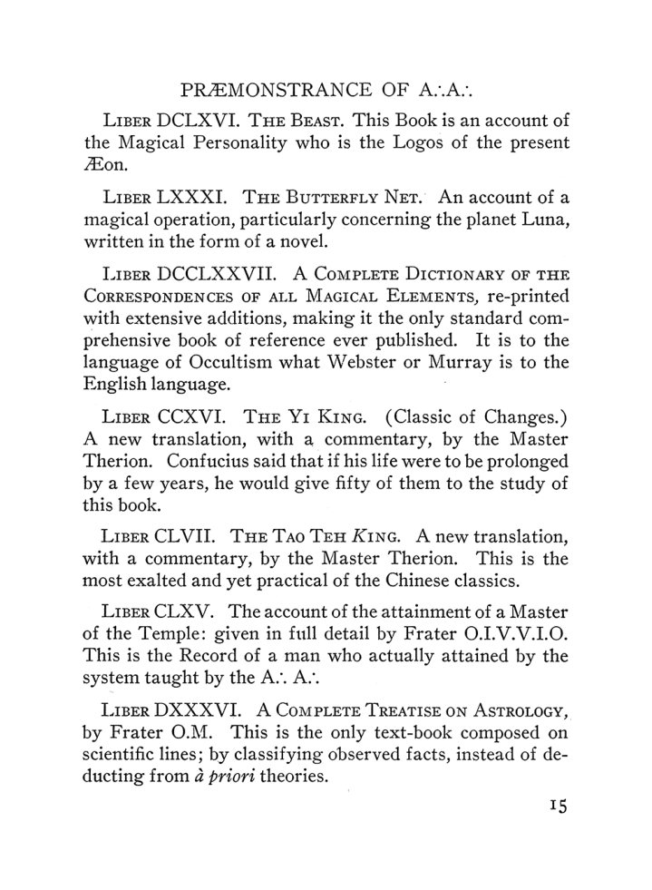 Original scan of The Equinox (Volume III, Number I), PDF page 21