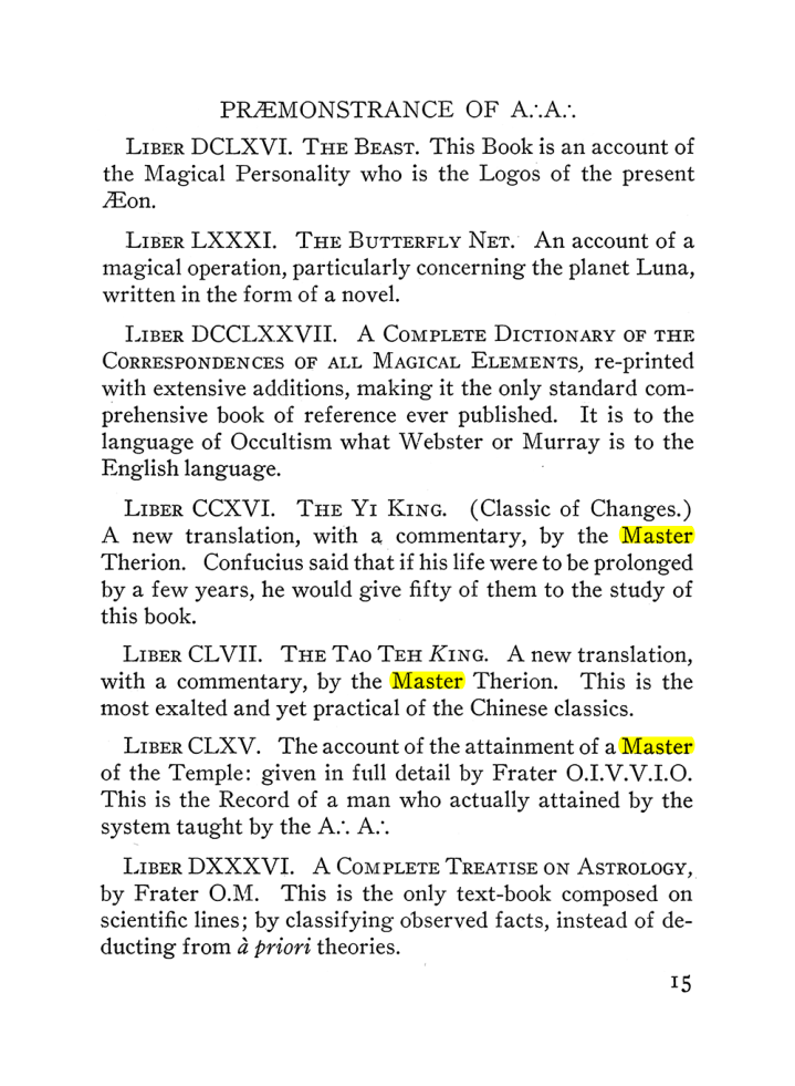 Original scan of The Equinox (Volume III, Number I), PDF page 21