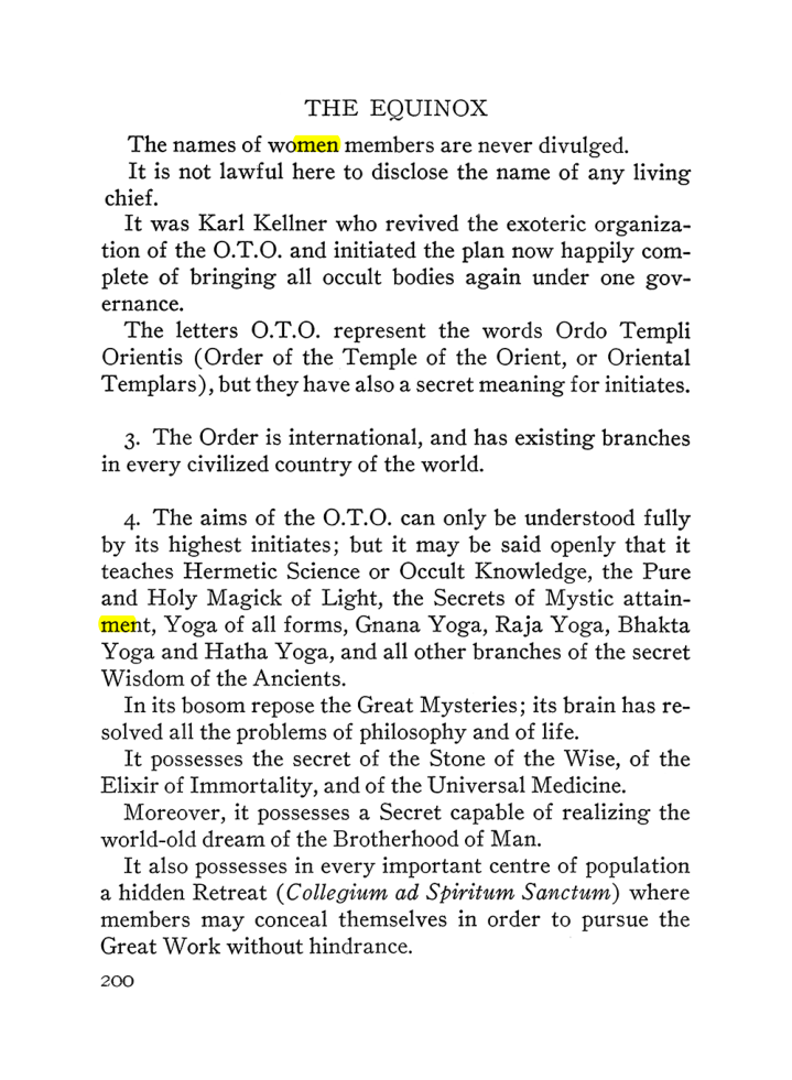 Original scan of The Equinox (Volume III, Number I), PDF page 214