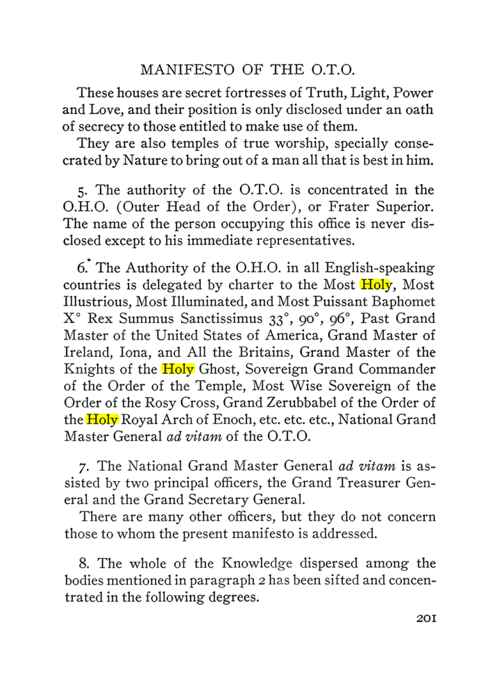 Original scan of The Equinox (Volume III, Number I), PDF page 215