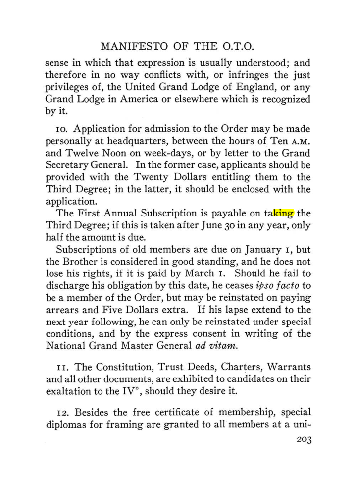 Original scan of The Equinox (Volume III, Number I), PDF page 217