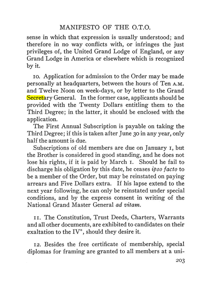 Original scan of The Equinox (Volume III, Number I), PDF page 217