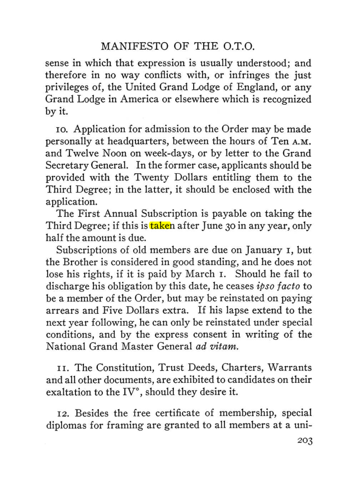 Original scan of The Equinox (Volume III, Number I), PDF page 217