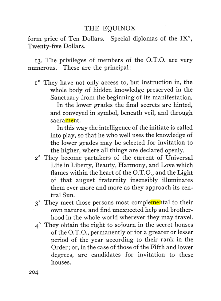 Original scan of The Equinox (Volume III, Number I), PDF page 218