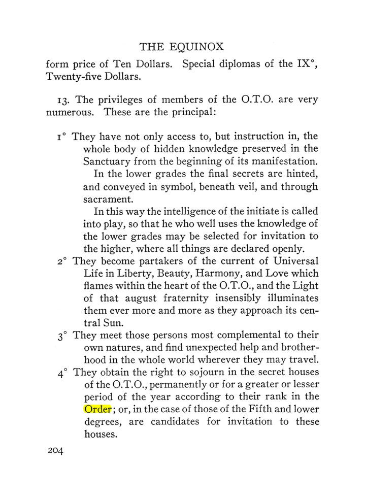 Original scan of The Equinox (Volume III, Number I), PDF page 218