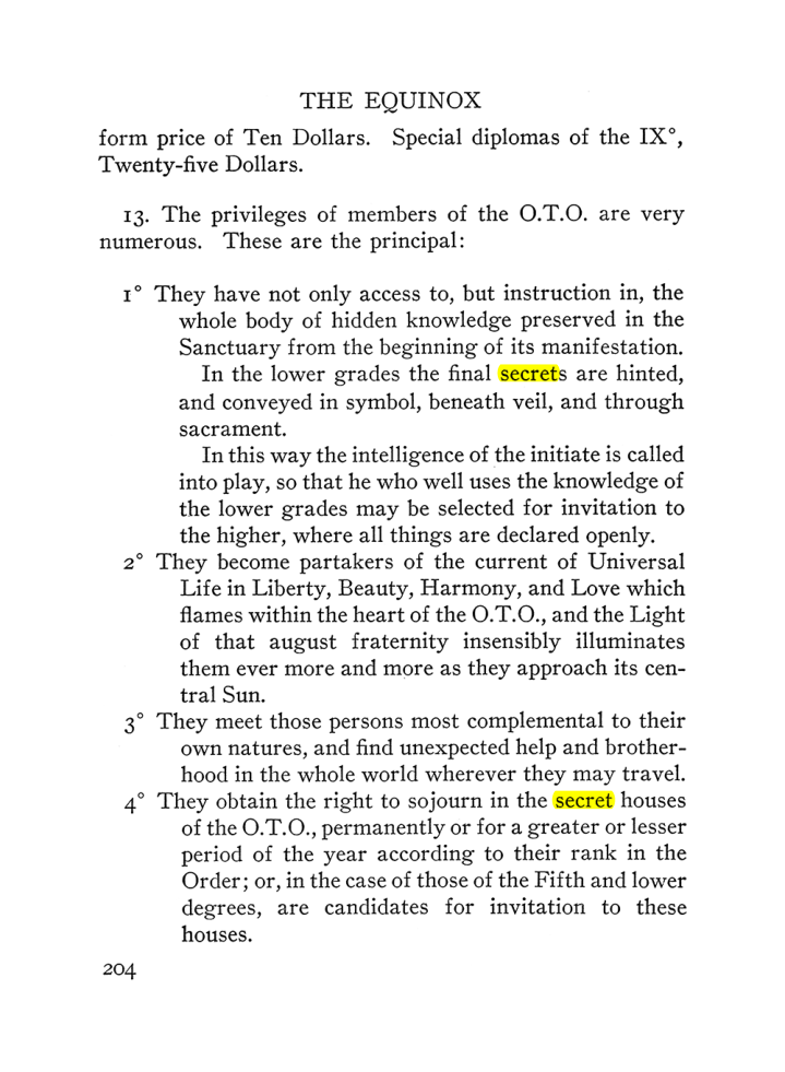 Original scan of The Equinox (Volume III, Number I), PDF page 218