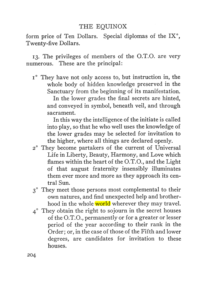 Original scan of The Equinox (Volume III, Number I), PDF page 218