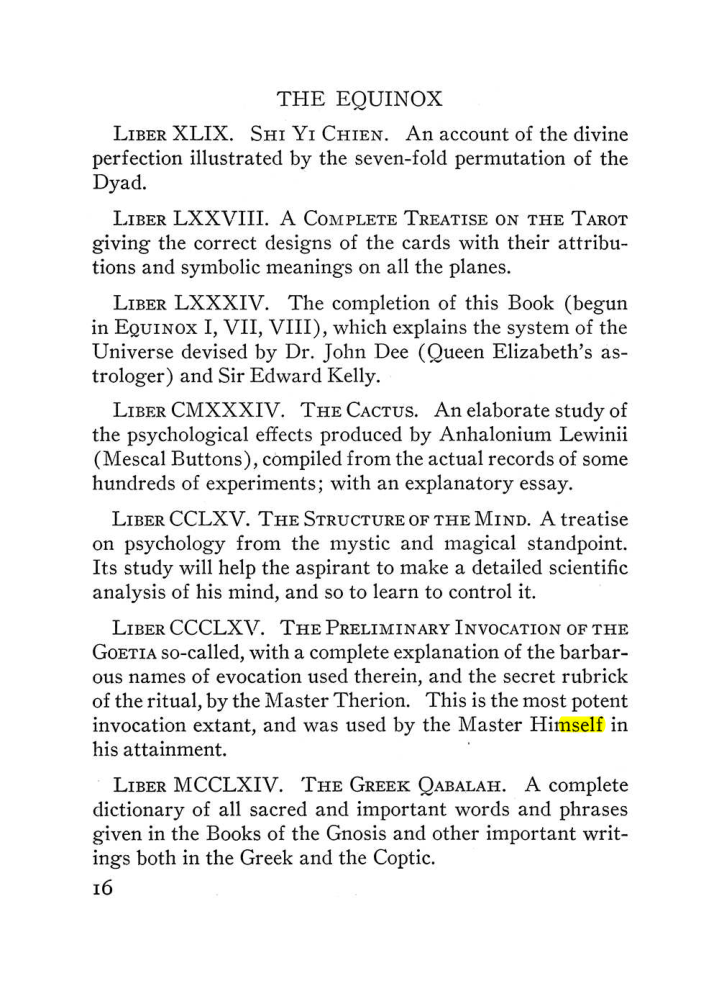 Original scan of The Equinox (Volume III, Number I), PDF page 22