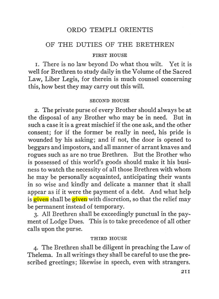 Original scan of The Equinox (Volume III, Number I), PDF page 225