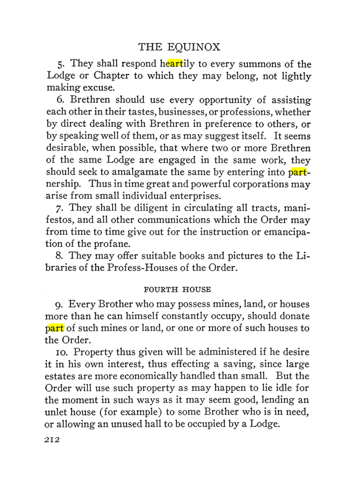 Original scan of The Equinox (Volume III, Number I), PDF page 226