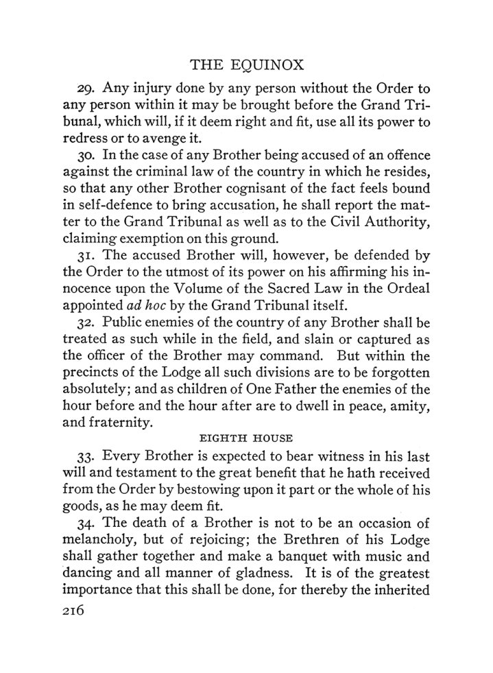 Original scan of The Equinox (Volume III, Number I), PDF page 230
