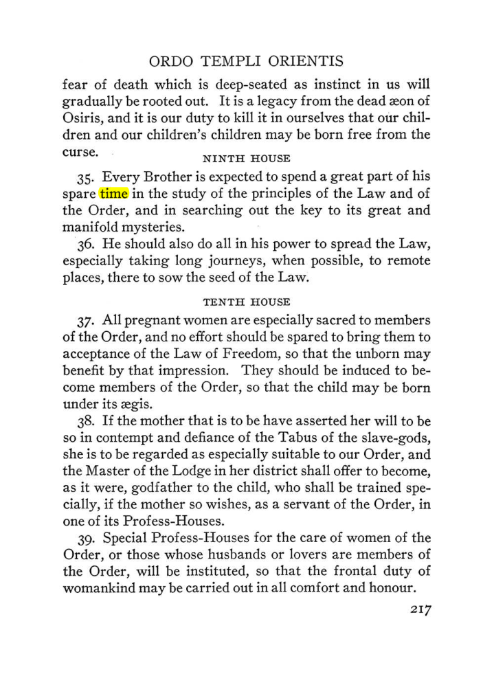 Original scan of The Equinox (Volume III, Number I), PDF page 231