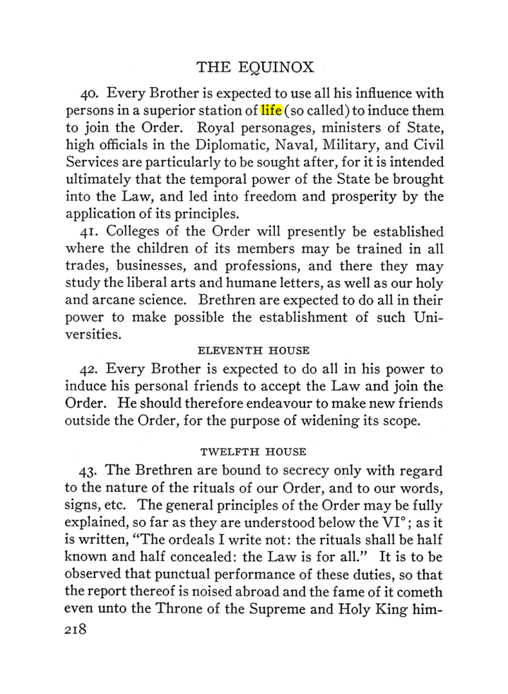 Original scan of The Equinox (Volume III, Number I), PDF page 232