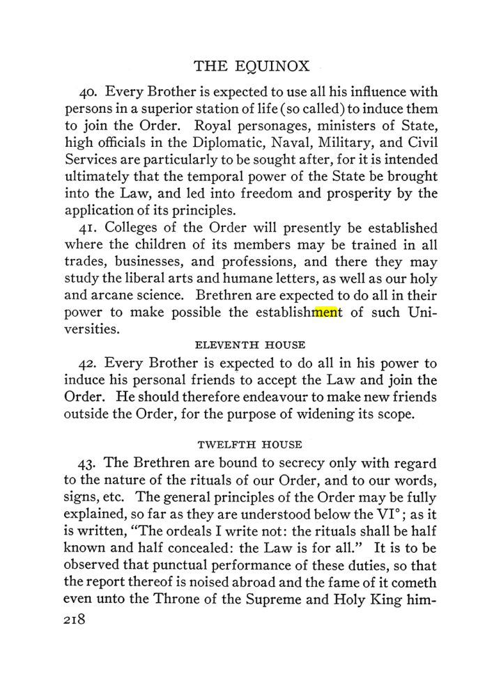 Original scan of The Equinox (Volume III, Number I), PDF page 232