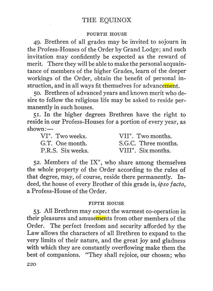 Original scan of The Equinox (Volume III, Number I), PDF page 234